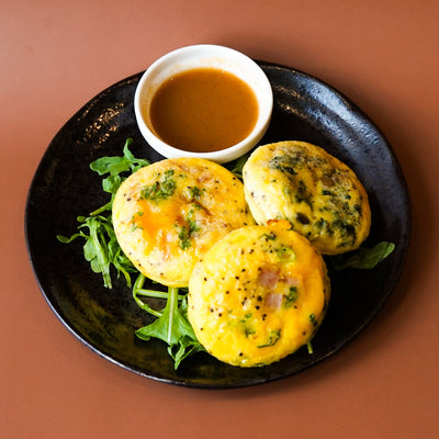 Spinach & Mushroom Egg Bites